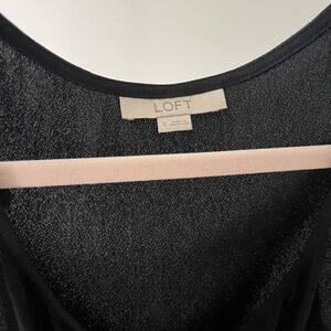 Loft Black Jumpsuit